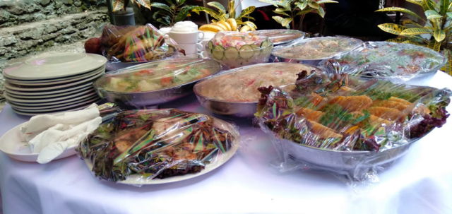 Catering at Kawasan Falls